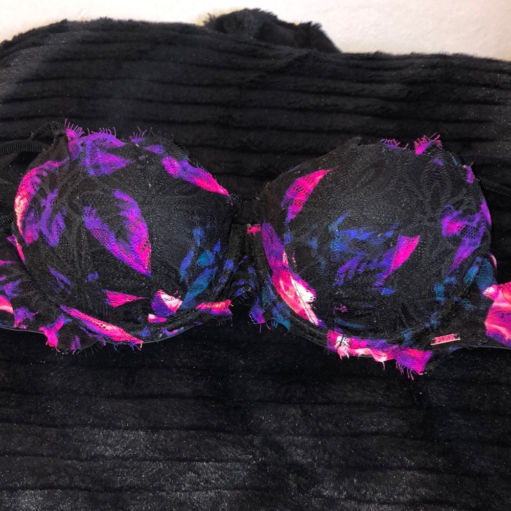 32 C PINK PUSH UP BRA